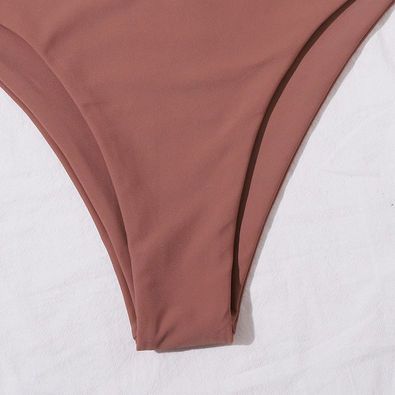 Damen Bandeau-Bikini mit hoher Taille Echo Archiv