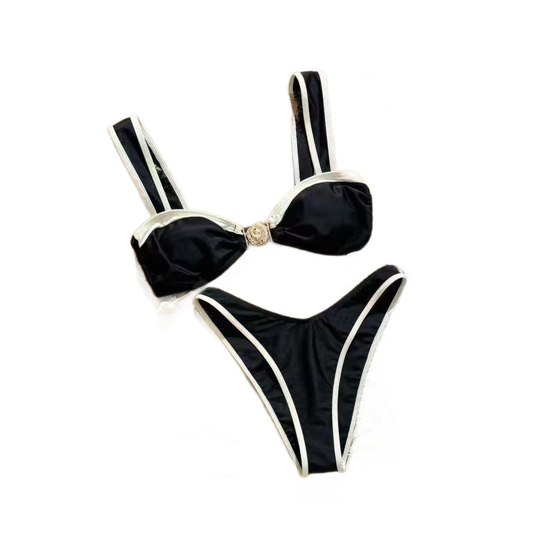 Damen Designer-Bikini mit verzierten Trägern Echo Archiv