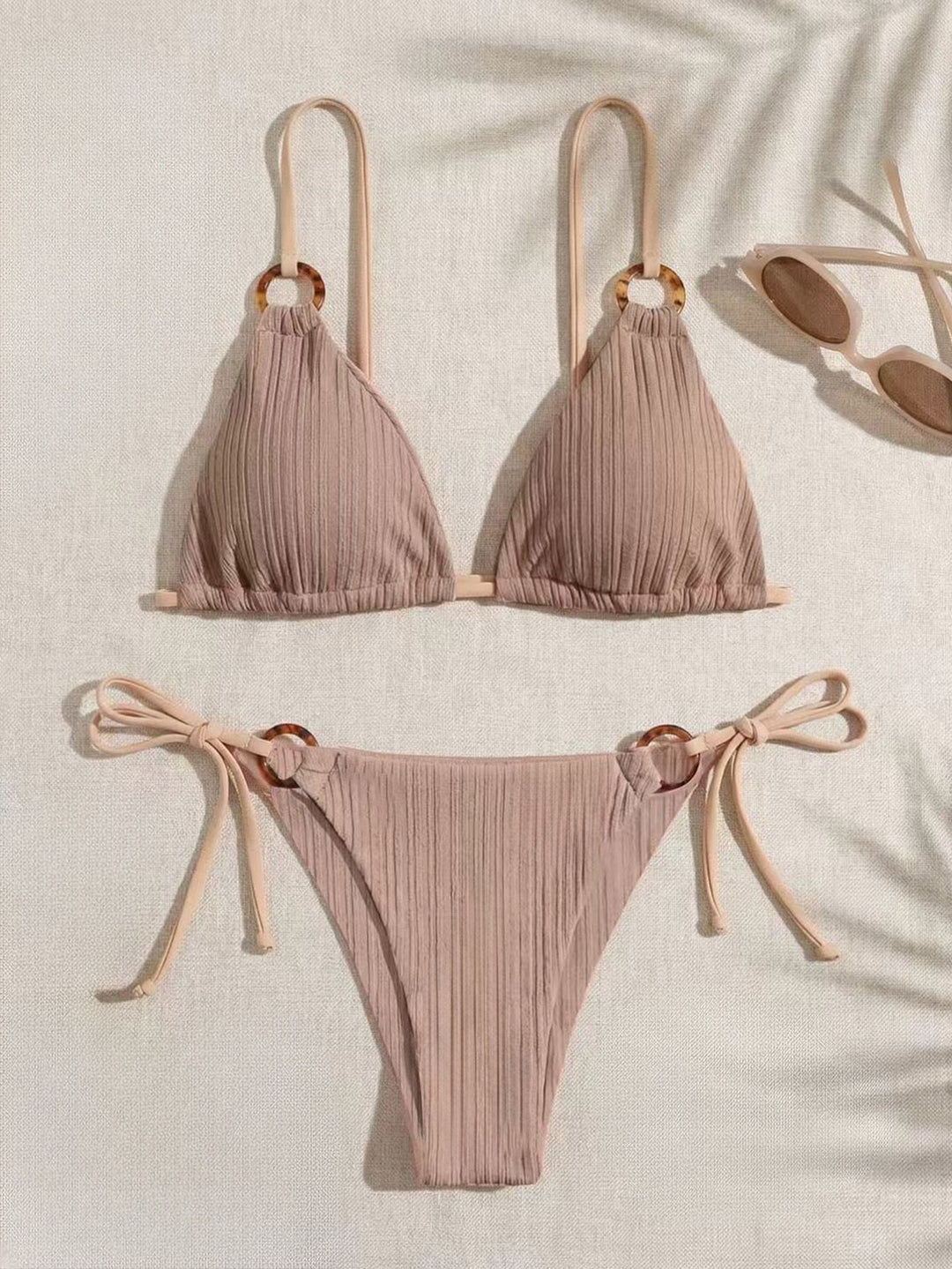 Damen Dreiecksbikini mit verstellbarem Träger Echo Archiv