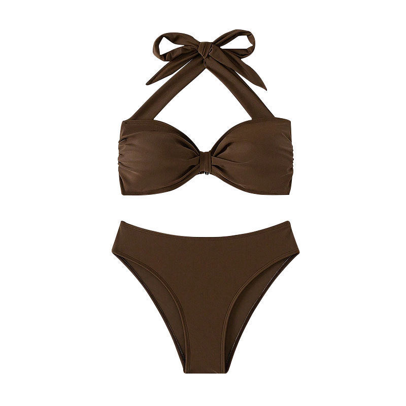 Damen Bandeau-Bikini mit eleganter Schleife Echo Archiv