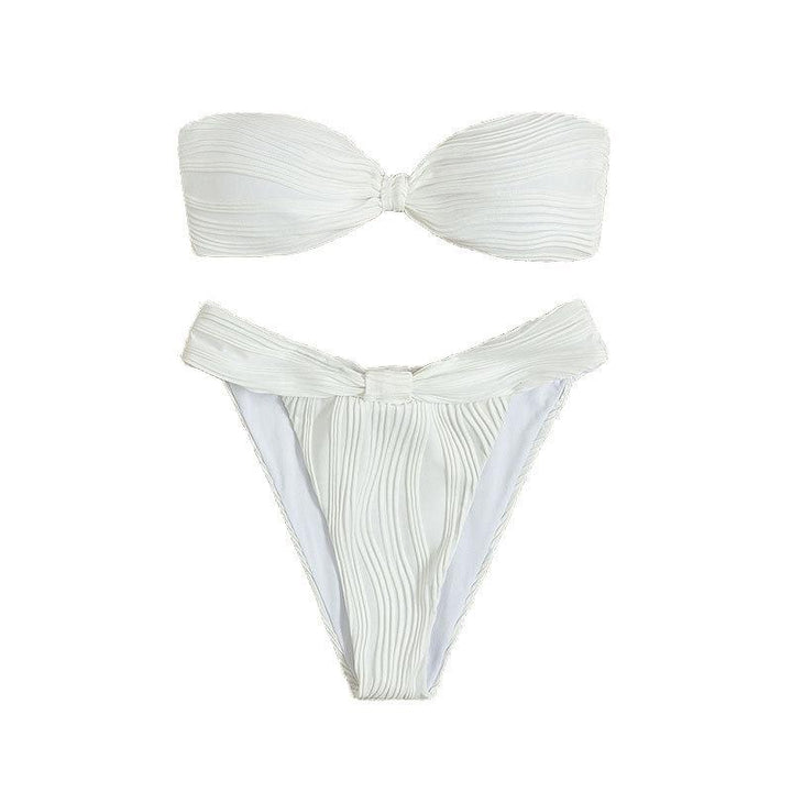 Damen Bandeau-Bikini mit dekorativem Wickeldetail Echo Archiv