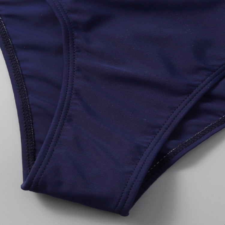 Damen Bikini-Set mit modischem Knoten-Design und hochgeschnittenem Unterteil Echo Archiv