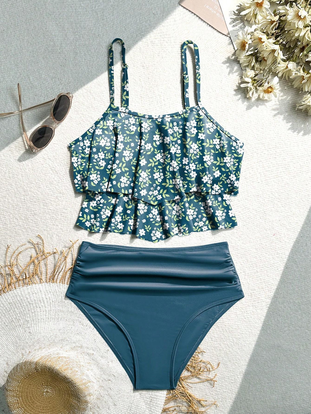 Damen Bikini-Set mit voluminösem Rüschendesign Echo Archiv