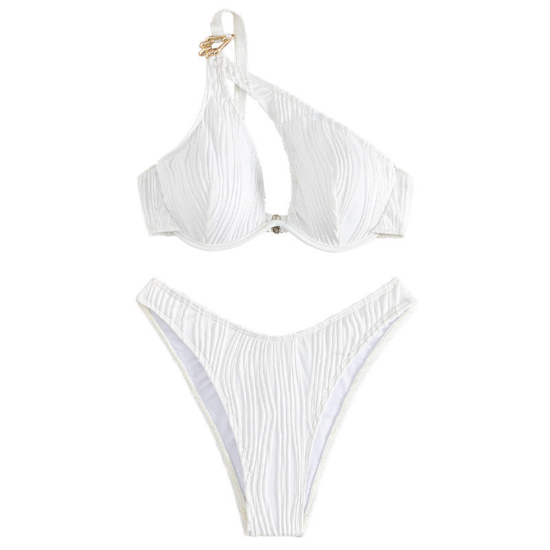 Damen Push-Up Bikini mit raffiniertem Schnitt und verzierten Details Echo Archiv