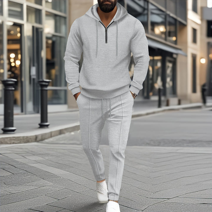 Herrens avslappnad hoodie och joggingbyxor set Eva Jonsson