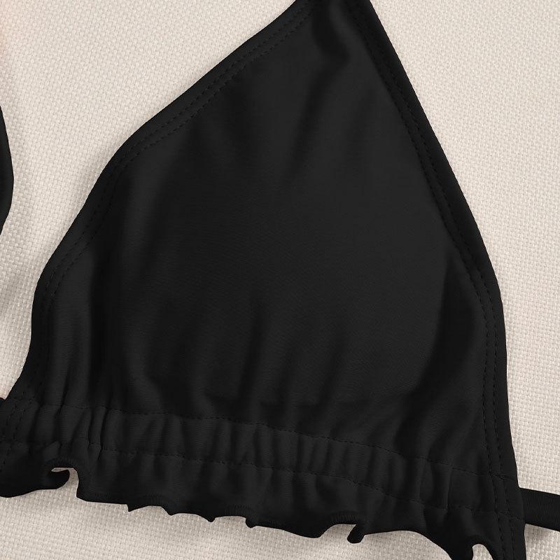 Damen Bikini-Set mit verspielten Rüschendetails Echo Archiv