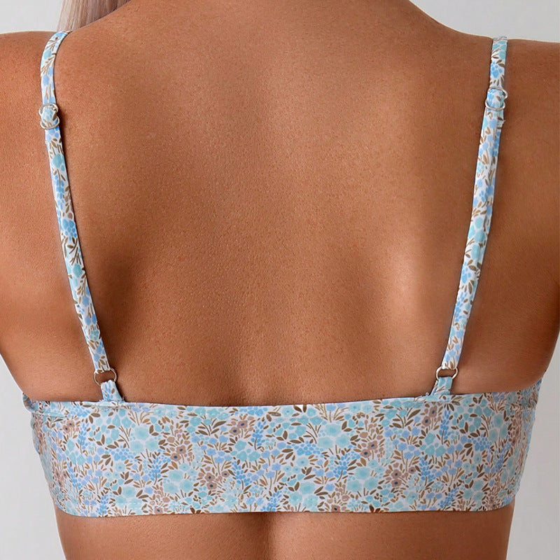 Damen Bikini-Set mit floralem Design und raffinierten Details Echo Archiv