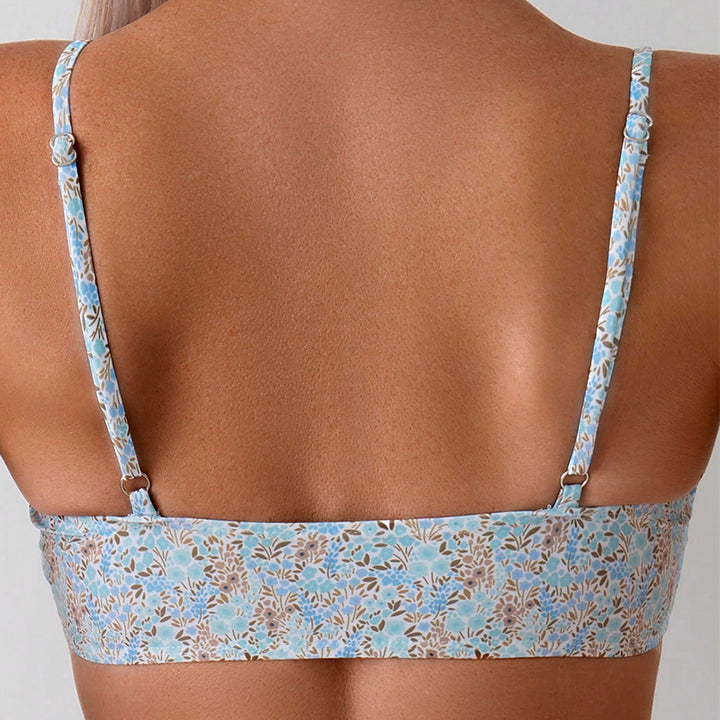Damen Bikini-Set mit floralem Design und raffinierten Details Echo Archiv