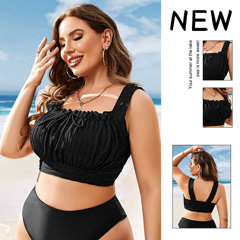 Damen Crop-Top Badeanzug Echo Archiv