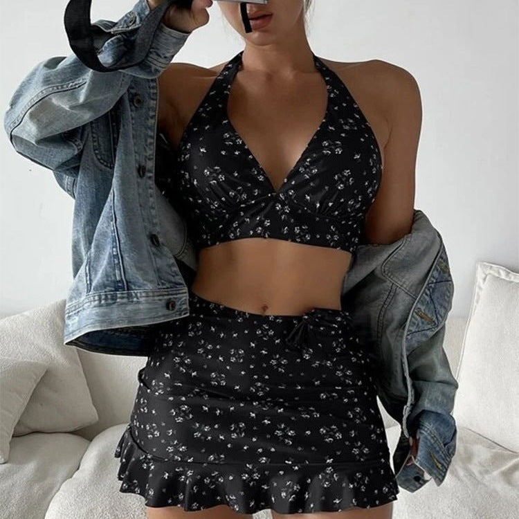 Damen Bikiniset mit verspieltem Rock-Design Echo Archiv
