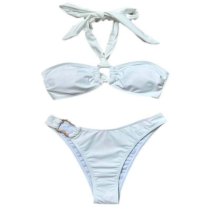 Damen Bikini Oberteil und Hochsitz-Höschen Set Echo Archiv