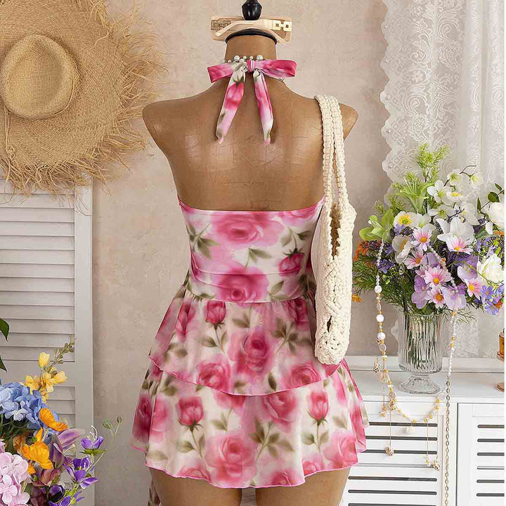 Damen Sommerkleid mit floralem Design Echo Archiv