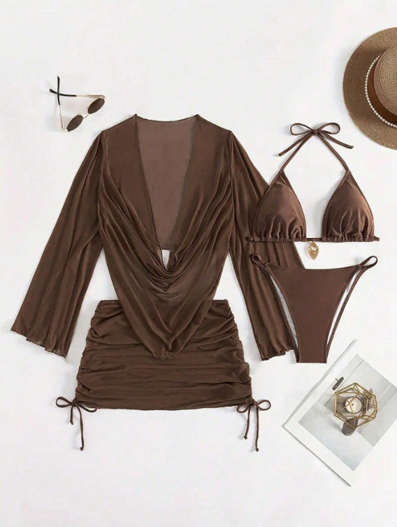 Damen Bikini-Set mit elegantem Wickeloberteil Echo Archiv