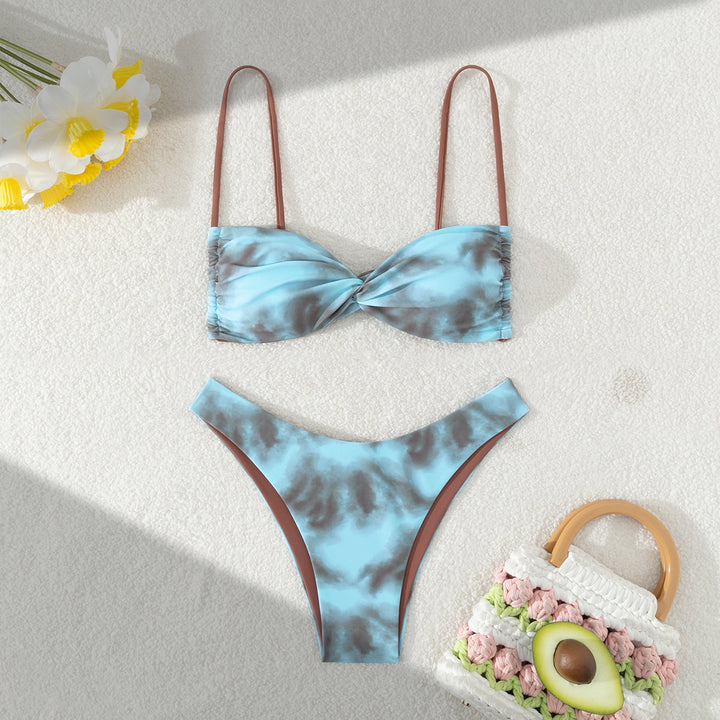 Damen Bikini-Set mit romantischem Twist-Design Echo Archiv