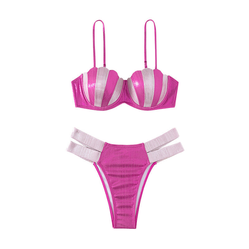 Damen Push-Up Bikini mit glitzernden Akzenten Echo Archiv