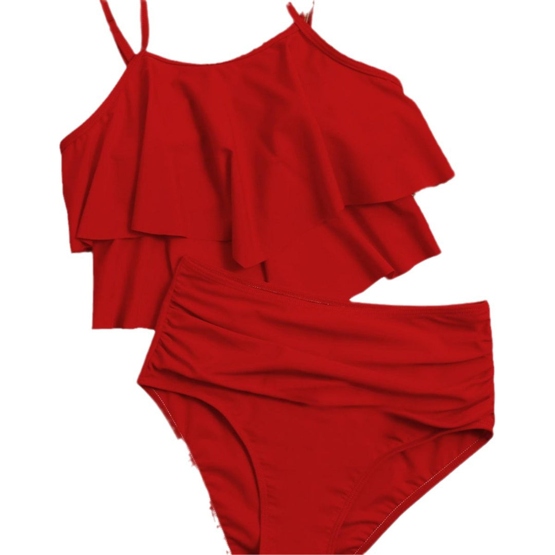 Damen Bikini-Set mit voluminösem Rüschendesign Echo Archiv