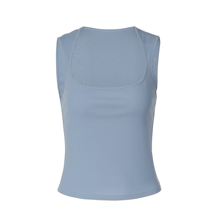 Damen Basic Tanktop med högkvalitativ stretchy Mirla-Eva Jonsson
