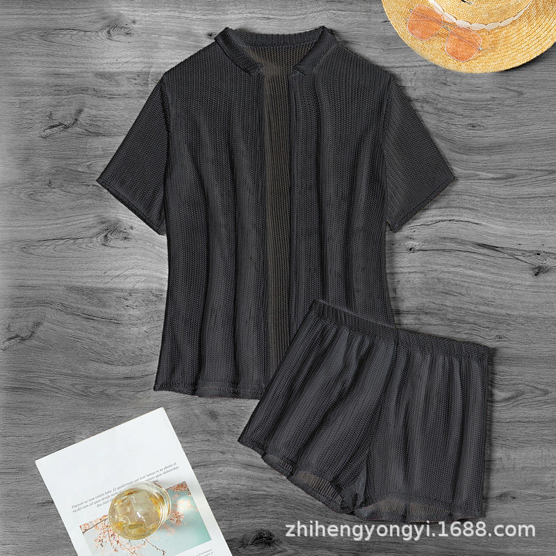 Damen Freizeitanzug mit luftigem Strickdesign Echo Archiv