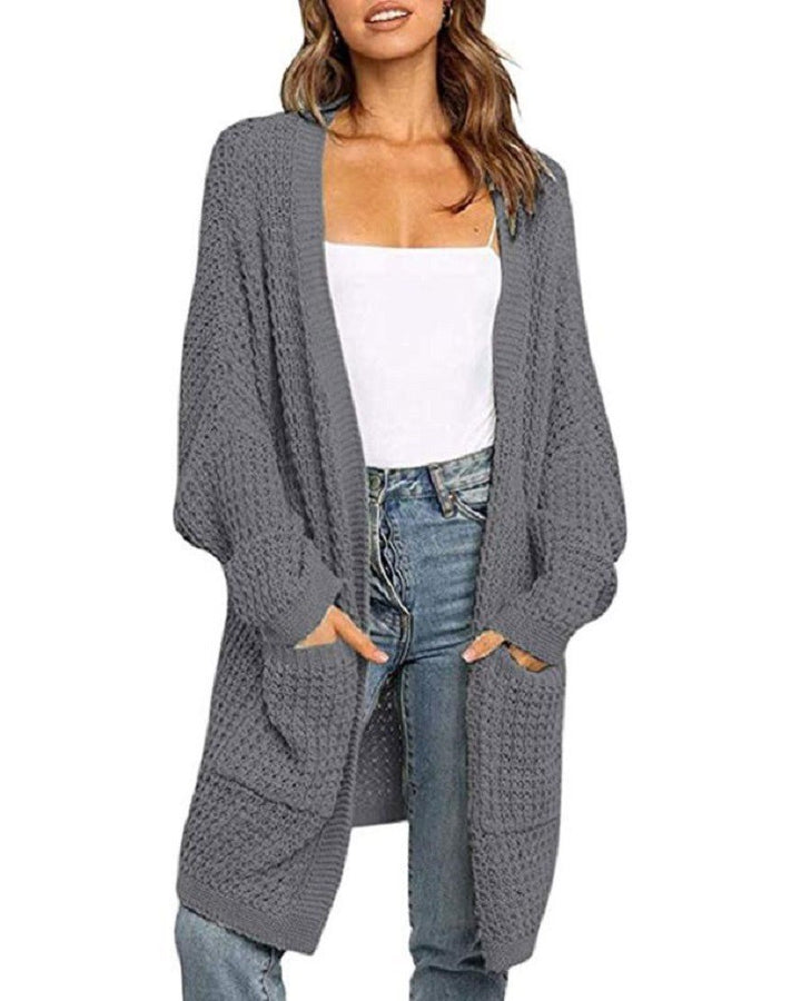Damer avslappnad stickad cardigan Eva Jonsson
