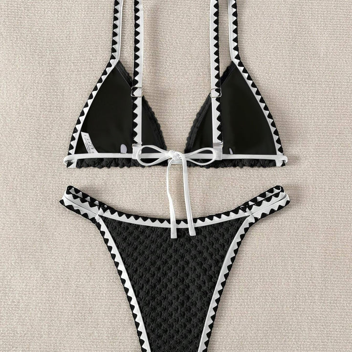 Damen Triangel-Bikini mit raffiniertem Häkelmuster Echo Archiv