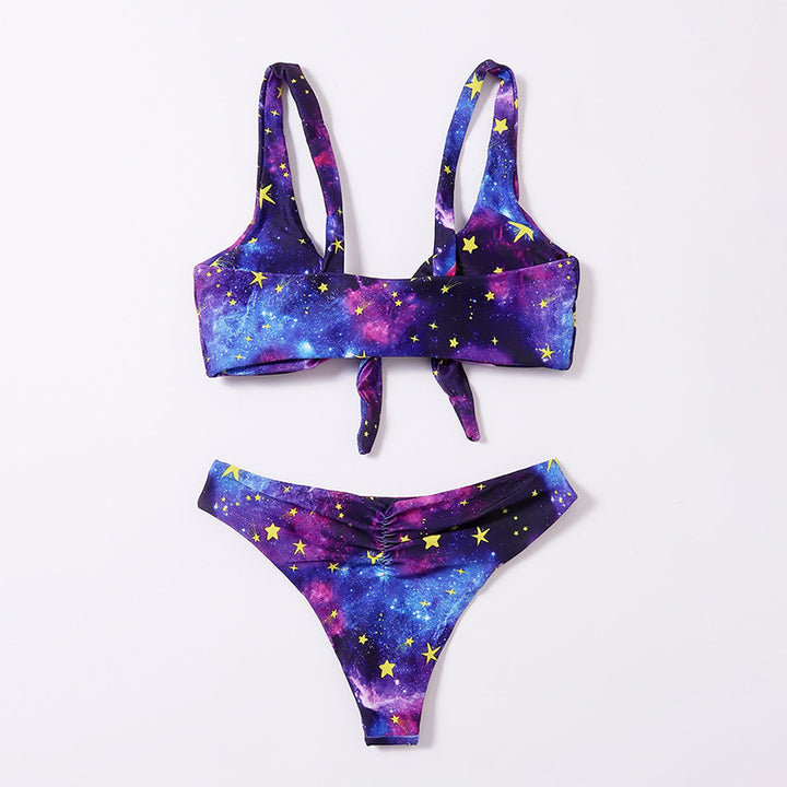 Damen Bikini-Set mit kreativem Galaxie-Design Echo Archiv