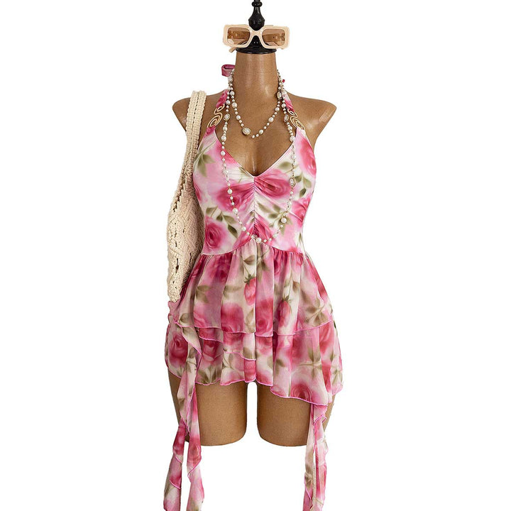 Damen Sommerkleid mit floralem Design Echo Archiv
