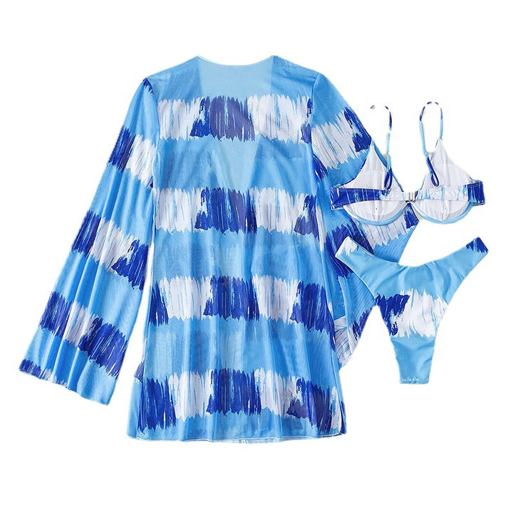 Damer Bikiniset med transparent kimono och modern design Mirla-Eva Jonsson