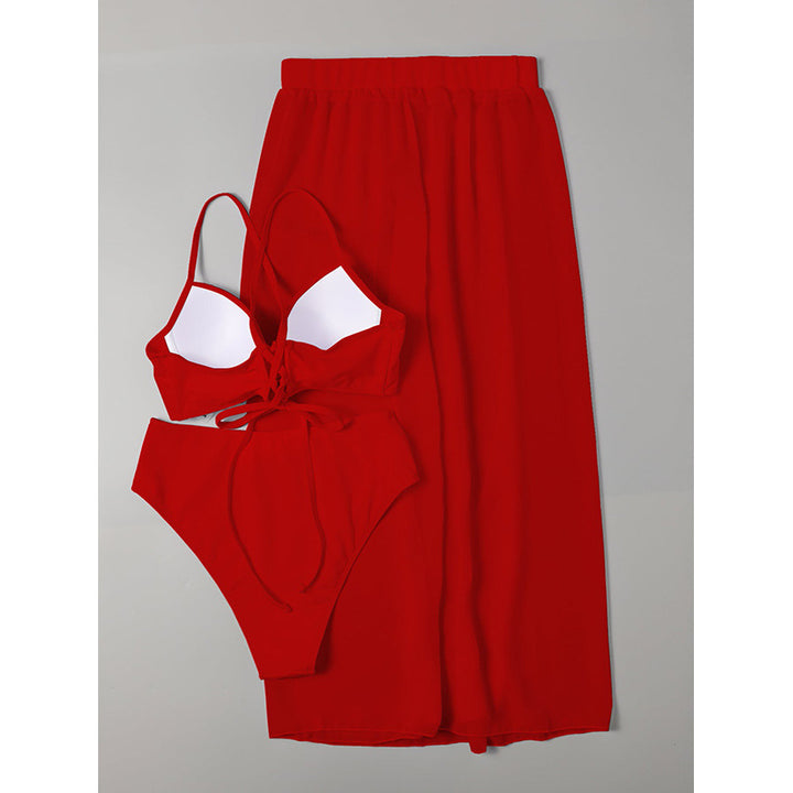 Damen Bikini-Set mit elegantem Wickelrock Echo Archiv