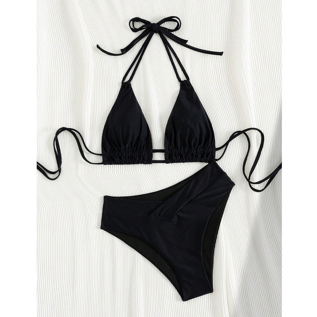 Damen Triangel-Bikini mit verstellbaren Trägern und modischem Schnitt Echo Archiv