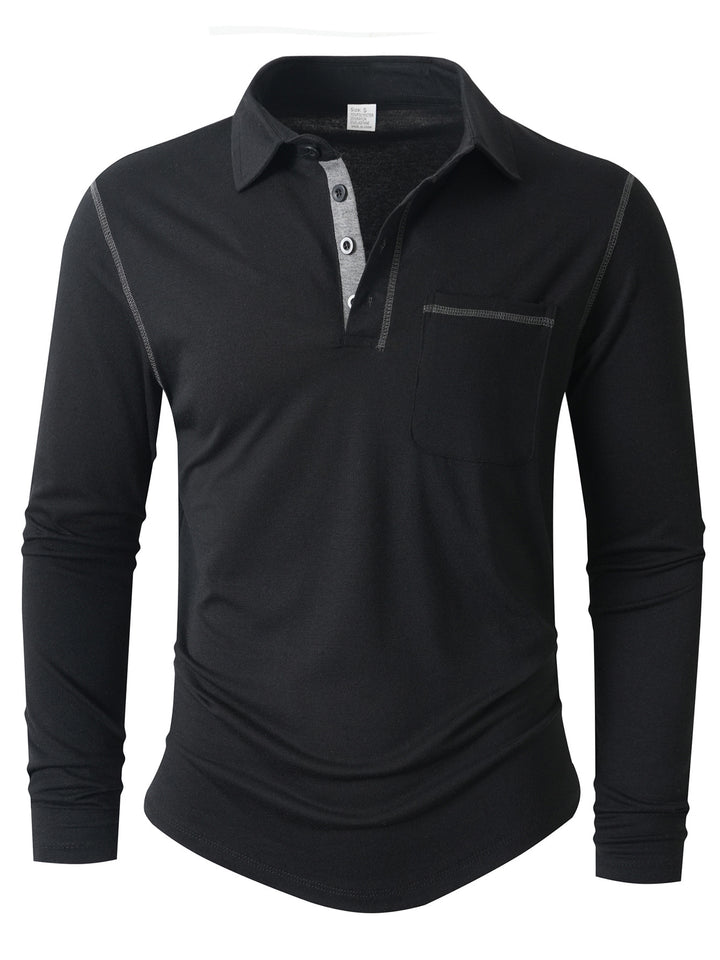 Herrar Långärmad Poloshirt Eva Jonsson-Eva Jonsson