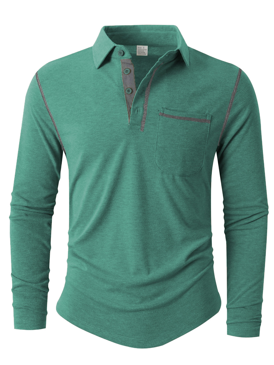 Herrar Långärmad Poloshirt Eva Jonsson-Eva Jonsson