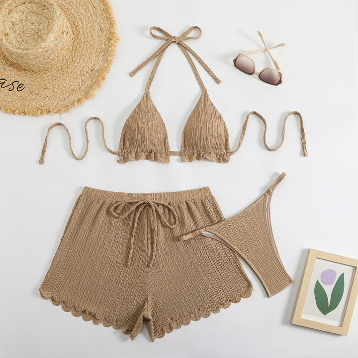 Damen Bikini-Set mit raffiniertem Hosenrock Echo Archiv