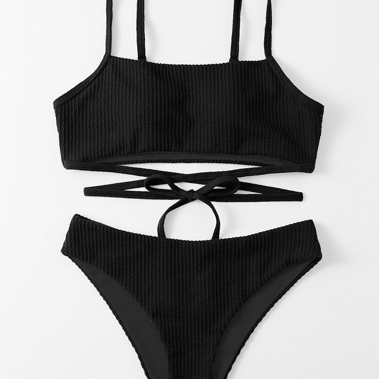 Damen Bikiniset mit raffiniertem Schnitt und verstellbarem Bindeband Echo Archiv