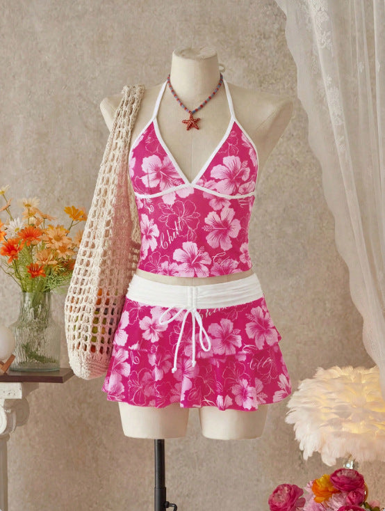 Damen Bikini-Set mit Rock Echo Archiv