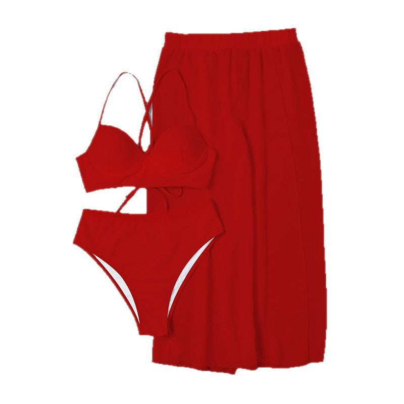 Damen Bikini-Set mit elegantem Wickelrock Echo Archiv