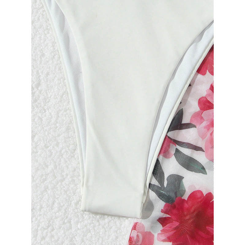 Damen Bikini-Set mit floralem Wickelrock Echo Archiv