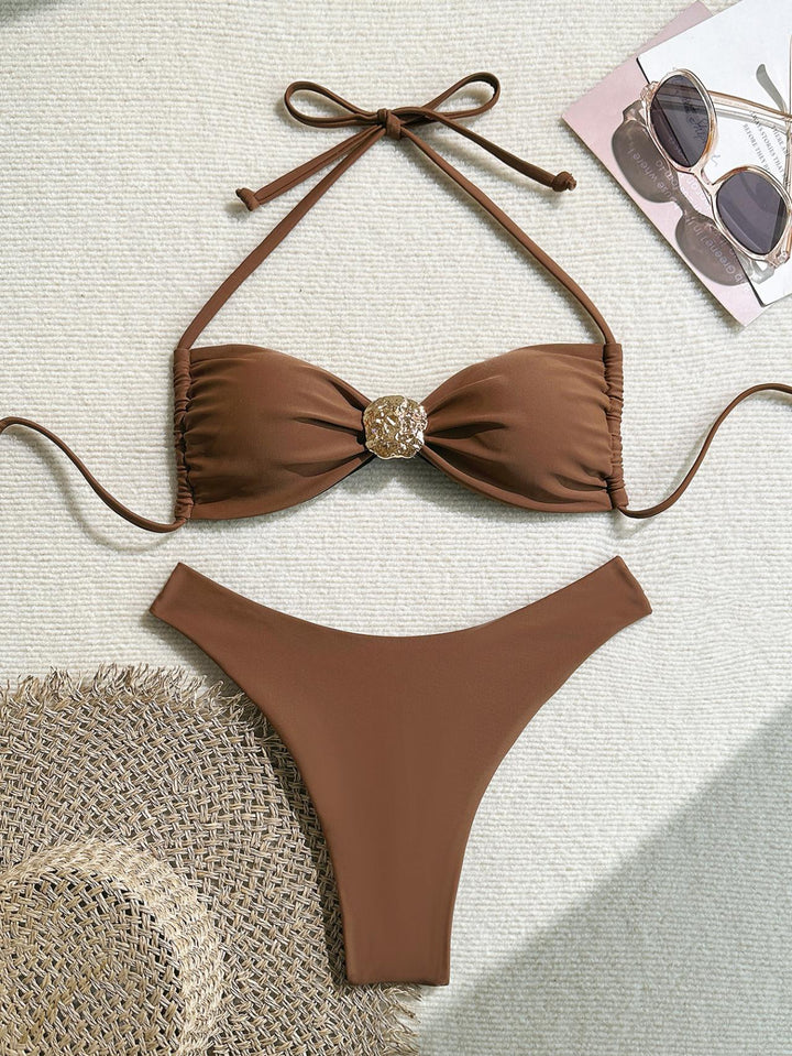 Damen Glamouröser Monokini mit modischen Cut-Outs Echo Archiv