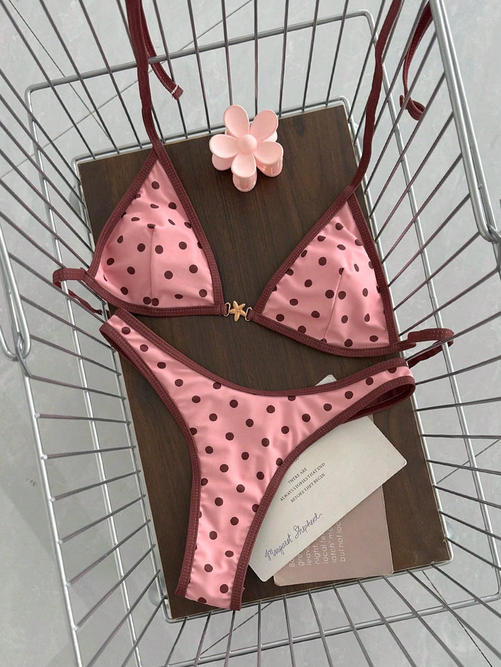 Damen Triangel-Bikini mit eleganter Rippstruktur Echo Archiv