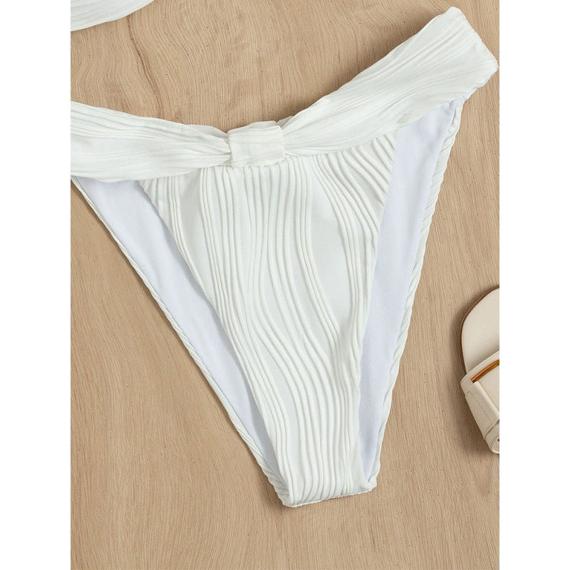 Damen Bandeau-Bikini mit raffiniertem Wickeldetail Echo Archiv