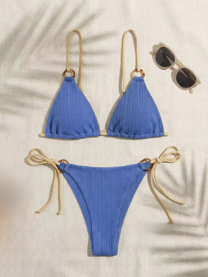 Damen Dreiecksbikini mit verstellbarem Träger Echo Archiv