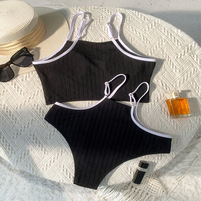 Damen Crop-Top Bikini-Set Echo Archiv