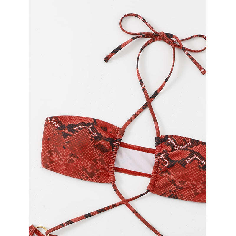 Damen Bandeau-Bikini mit raffiniertem Schnitt Echo Archiv