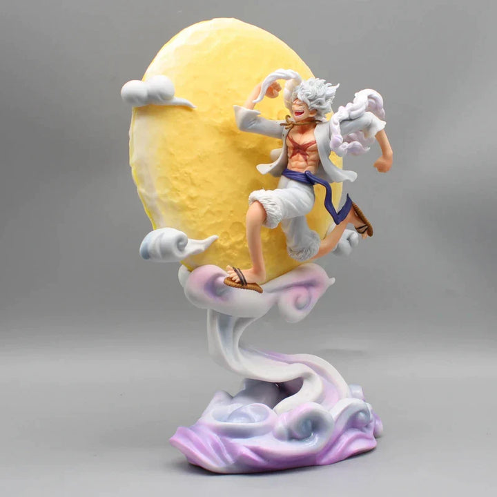 One Piece Anime Figurer Månfé Fairy Nika Monkey D Luffy Action Figurer Staty Modell Docka Samling Julklapp 29cm-Eva Jonsson