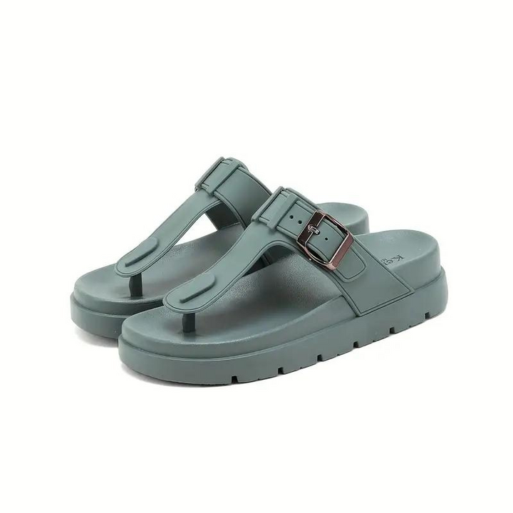 Ortopediska Sandaler, Spänne, Slip On, Flip Flops, Skor För Sommaren-Eva Jonsson