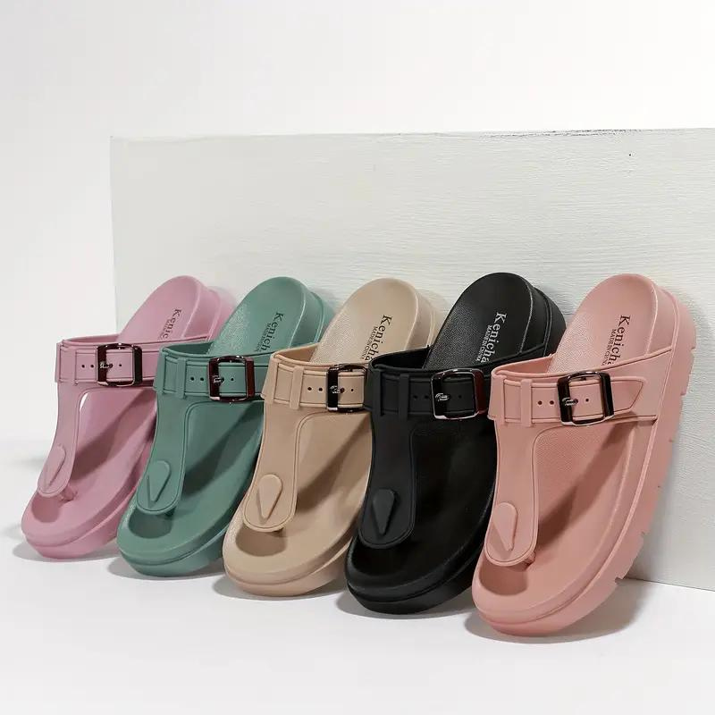 Ortopediska Sandaler, Spänne, Slip On, Flip Flops, Skor För Sommaren-Eva Jonsson