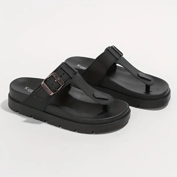Ortopediska Sandaler, Spänne, Slip On, Flip Flops, Skor För Sommaren-Eva Jonsson