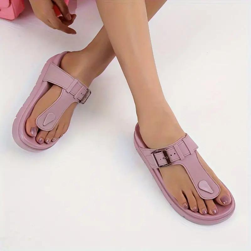 Ortopediska Sandaler, Spänne, Slip On, Flip Flops, Skor För Sommaren-Eva Jonsson