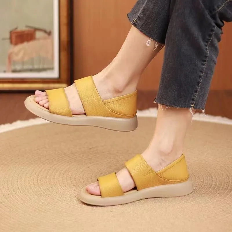 Ortopediska sandaler - Ergonomiska - Slip-On - Sommarskor - Ortopediska skor för kvinnor-Eva Jonsson
