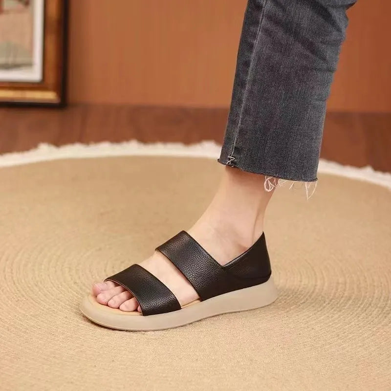 Ortopediska sandaler - Ergonomiska - Slip-On - Sommarskor - Ortopediska skor för kvinnor-Eva Jonsson