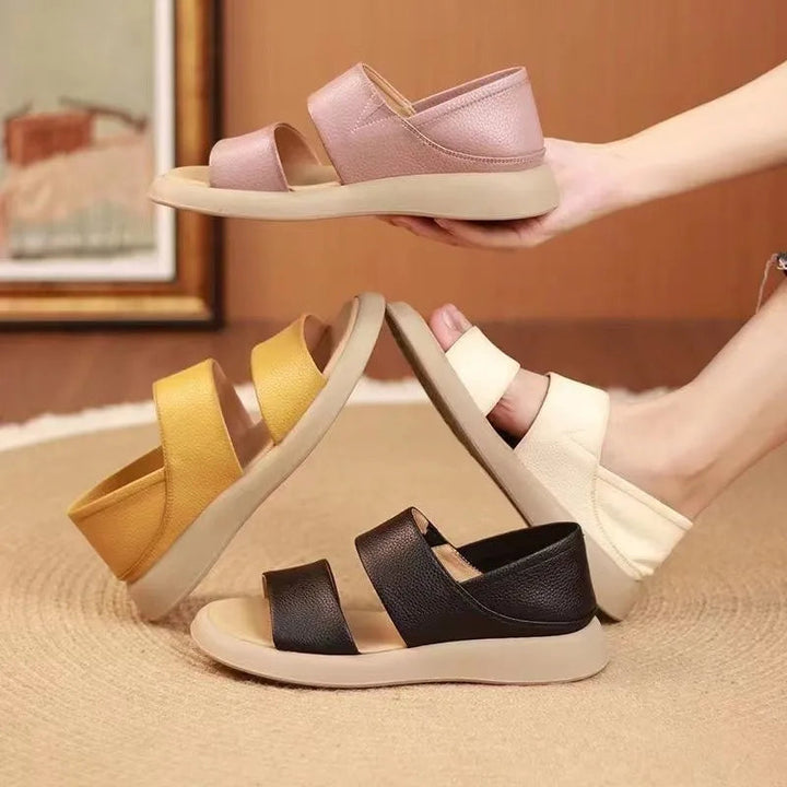 Ortopediska sandaler - Ergonomiska - Slip-On - Sommarskor - Ortopediska skor för kvinnor-Eva Jonsson